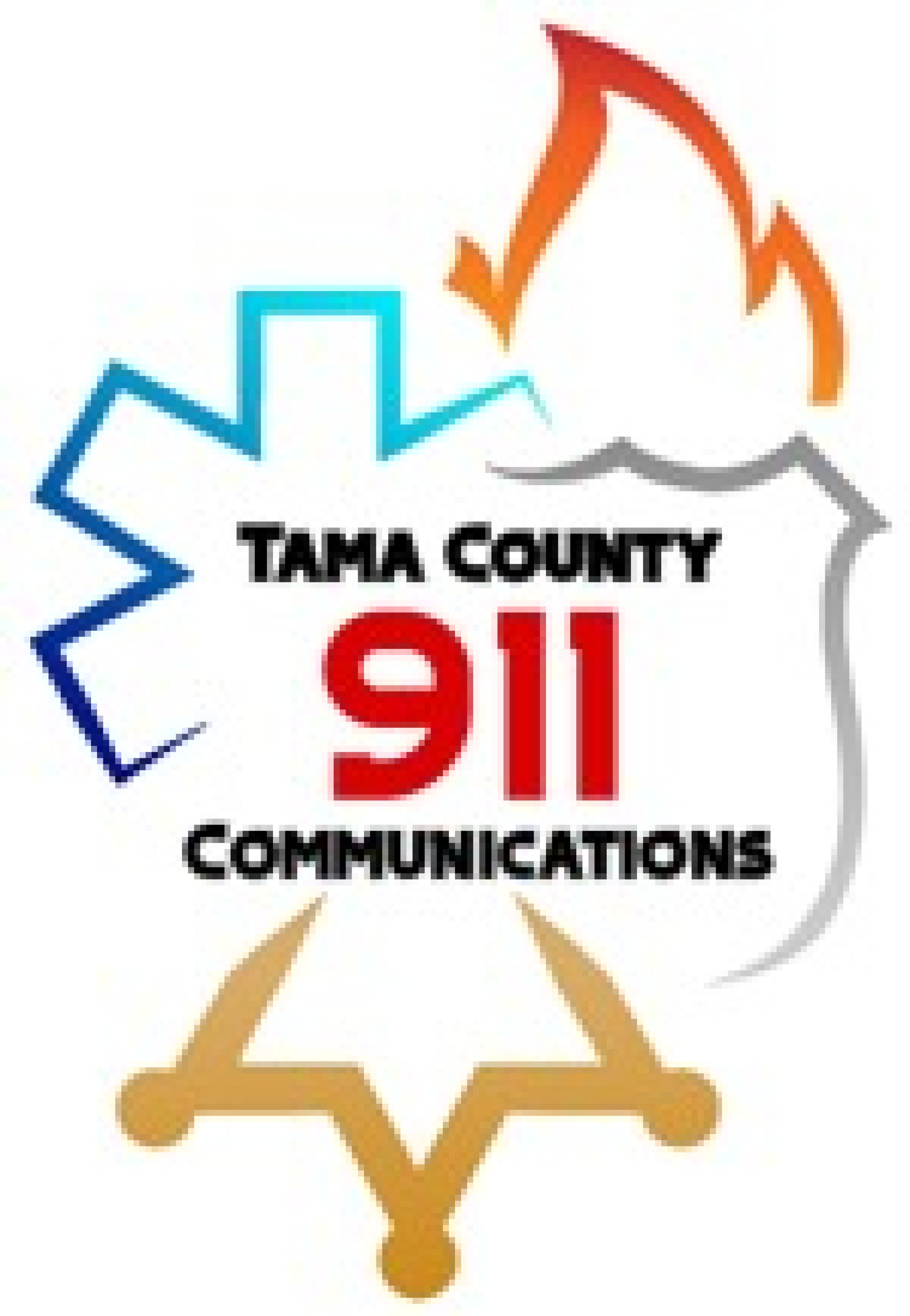 Tama County 911 Communications logo